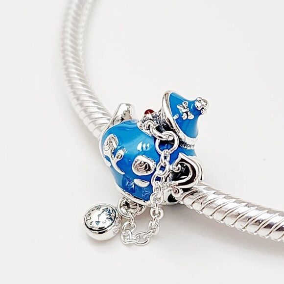 Pandora Disney Alice in Wonderland Teapot Charm - Picture 2 of 5